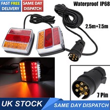 2X 12V 16 Led Trailer Tail