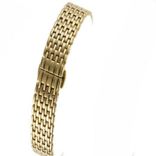 High Quality Solid Stainless Steel Thin Watch Band Strap Butterfly Clasp 12-22mm