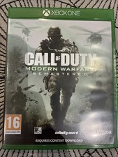 Call of Duty Modern Warfare Remastered Xbox One Video Game