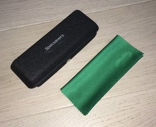 NEW Specsavers Glasses Case and Cleaning Cloth - Black