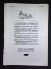 Original 1953 Advert Folland Aircraft Defence Against Air Aggression