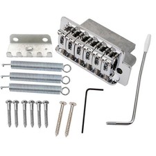 For Fender Stratocaster Strat Electric Guitar Parts Chrome Tremolo Bridge System