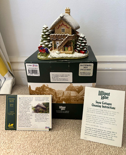 Lilliput lane christmas - lane, ‘christmas