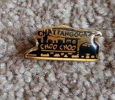 CHATTANOOGA Enamel Pin Badge - Retro CHOO CHOO Train 2.5cm approx