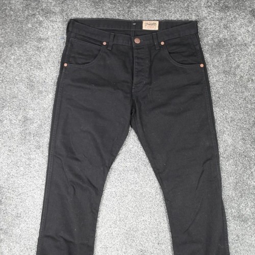 Wrangler jeans black - jeans,
