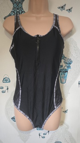 Flattering black grey mesh - grey, zip