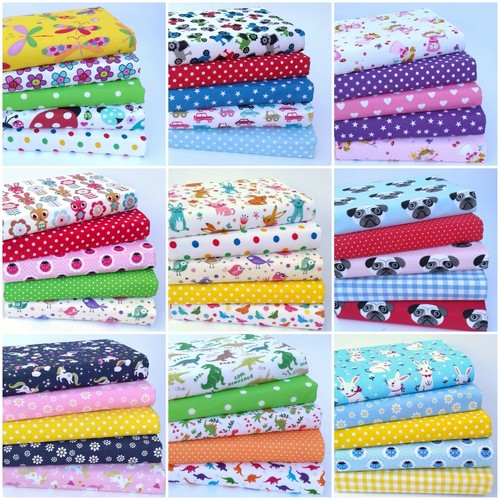 Poly cotton fabric material - cotton,
