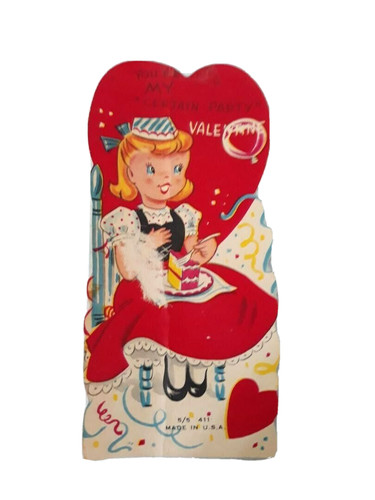 Vintage valentine card you - valentine, "you're