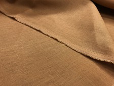 Pure Linen Fabric 100% Natural Material Vintage Dressmaking Fashion Craft Flax