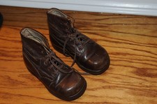 Pair Of Vintage Antique Brown