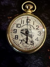 Fantastic Smiths pocket watch railroad American heritage fully serviced (rare)