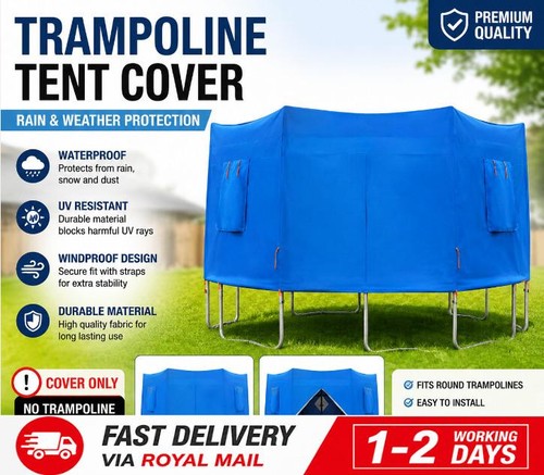 Round trampoline cover - trampoline,