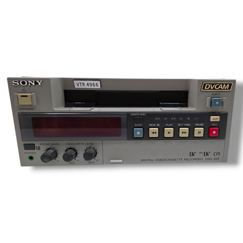 Sony dsr 20p - dsr-20p, vcr