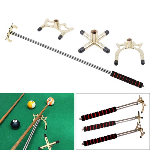 3pcs retractable billiards cue - 3pcs,