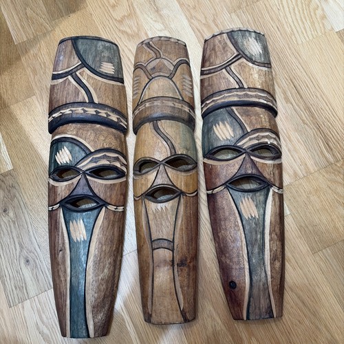 African wooden masks - 3,