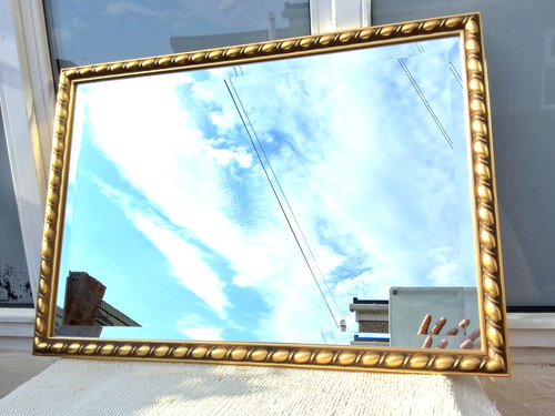 Large bevelled wall mirror - bevelled,