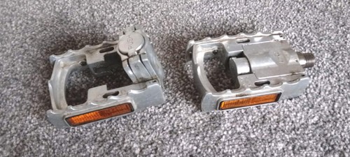 Mks folding pedals silver - mks,