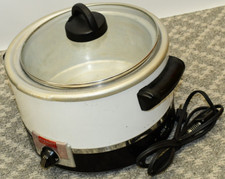 Vintage Everhot Roasterette # 930 Roaster Cooker Electric Crock Pot Casserole