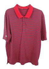 Adidas Polo Mens 2XL Red Blue