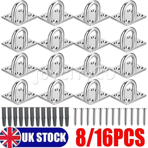 16pcs eye plate with ring - eye,