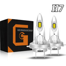 For Volvo V60 S60 2010-on 2x H7 Xenon White LED Headlight Bulbs Kit Low Beam