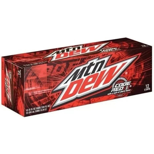 Mountain dew code - mountain, red