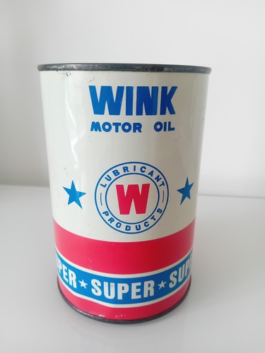 Motor oil tin wink - oil,