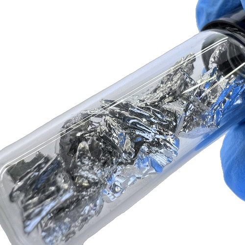 Tin metal crystal - tin,