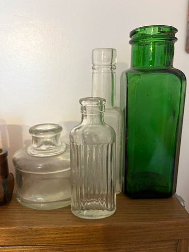 Lot vintage glass - of, 4