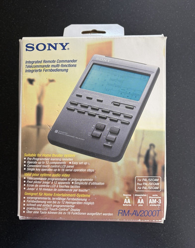 Sony av2000t wireless - sony, rm-av2000t
