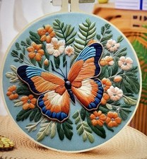 Embroidery Kit - Butterfly &