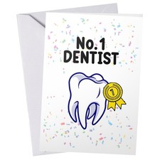 Fun NO.1 DENTIST Birthday