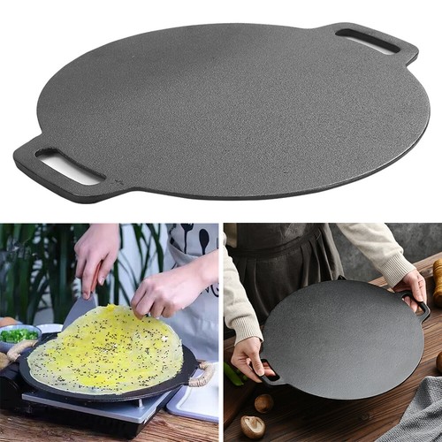 Cast iron pizza pan - pan,