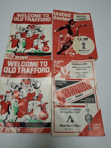 Job lot football programmes - job,