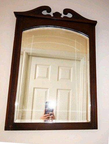 Antique mahogany wall - antique,