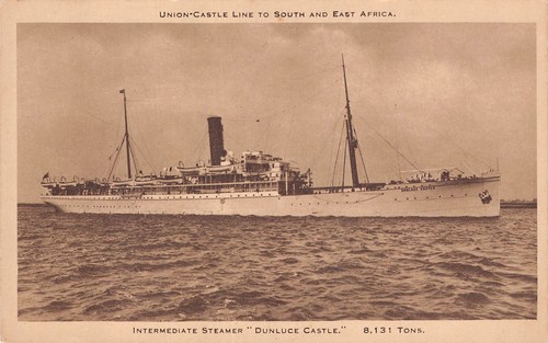 Union castle line dunluce - union,