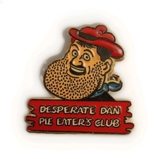 Vintage Badge Desperate Dan