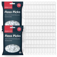 100 Dental Floss Sticks Interdental Tooth Harps Teeth Picks Oral Plaque Care
