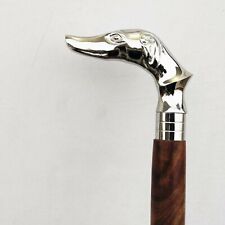 Silver Brass Greyhound Dog