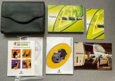98-02 RENAULT MEGANE OWNERS HANDBOOK MANUAL PACK AND WALLET 2001 PRINT