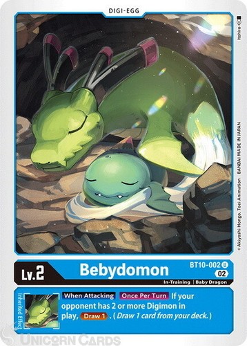Bt10 002 bebydomon - bt10-002, uncommon