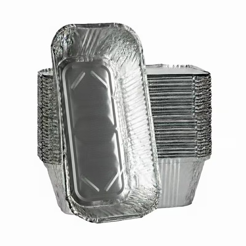 10pcs aluminium foil trays - aluminium, 25