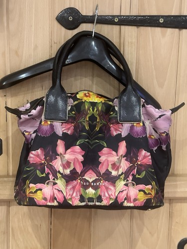Ted baker floral - handbag, black