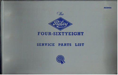 Riley four sixtyeight - riley, 4/68