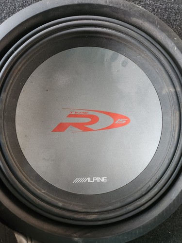 Alpine type 15inch subwoofer - alpine,