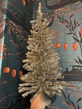 Super Rare MCM Aluminium Foil Tree Christmas Tree Atomic 1950s Vintage