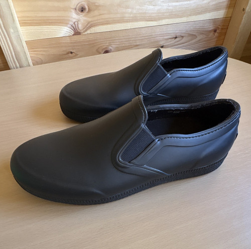 Hunter unisex black rubber - unisex,