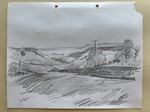 Kyffin williams pencil - williams,,