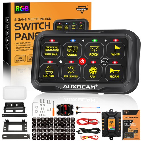 Auxbeam rgb gang 12v 24v - gang, 12v/24v