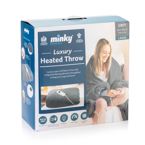Minky homecare luxury heated - minky,
